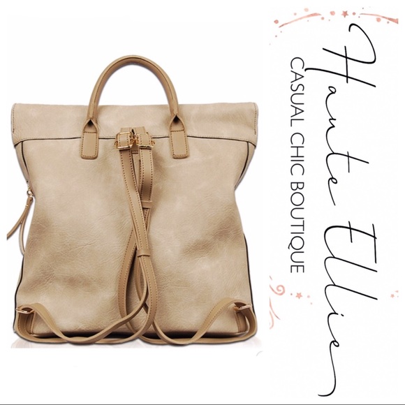 DECKER - Textured Back Pack Satchel - Picture 2 of 6